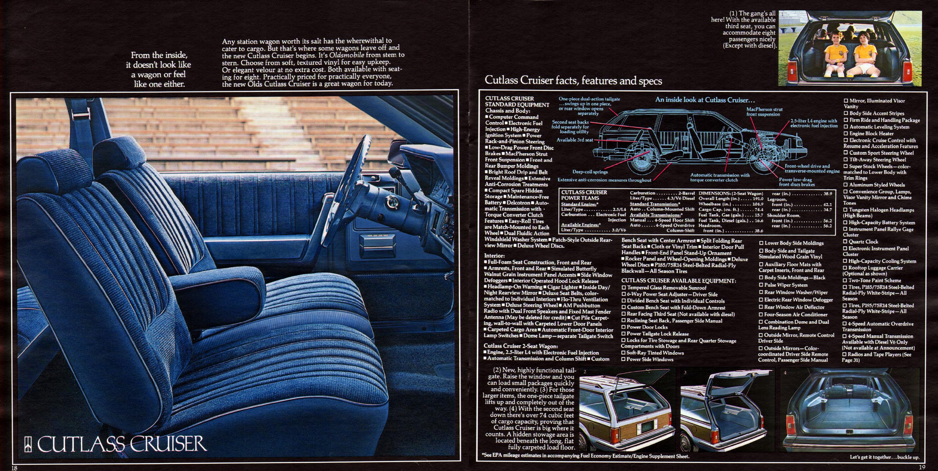 1984 Oldsmobile Mid-Size Brochure Page 15